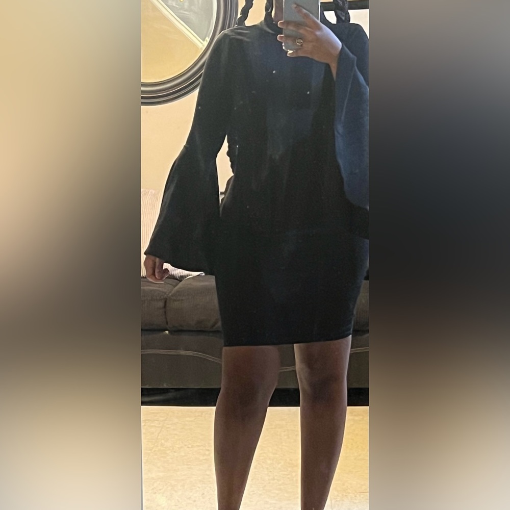Fashion Nova Open Arm Dress